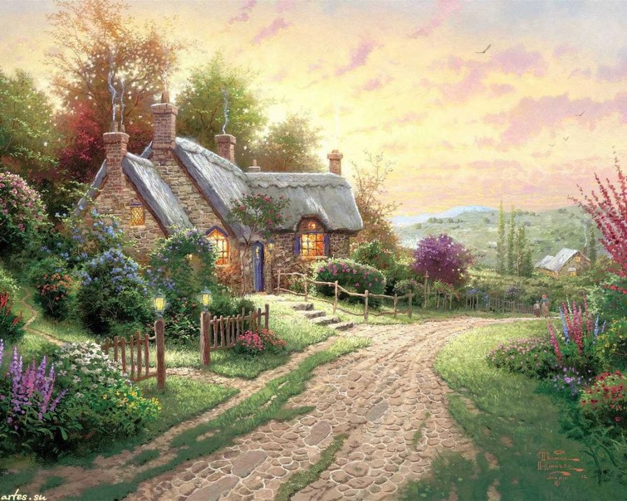 дом - лето, дом - оригинал