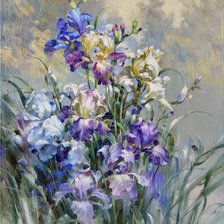 Схема вышивки «irysy»