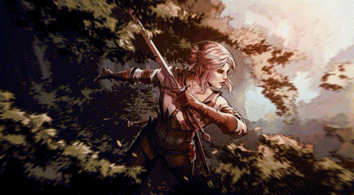 Цирилла - ведьмак - предпросмотр