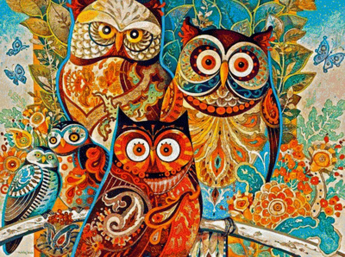 №1507123 - совы - предпросмотр