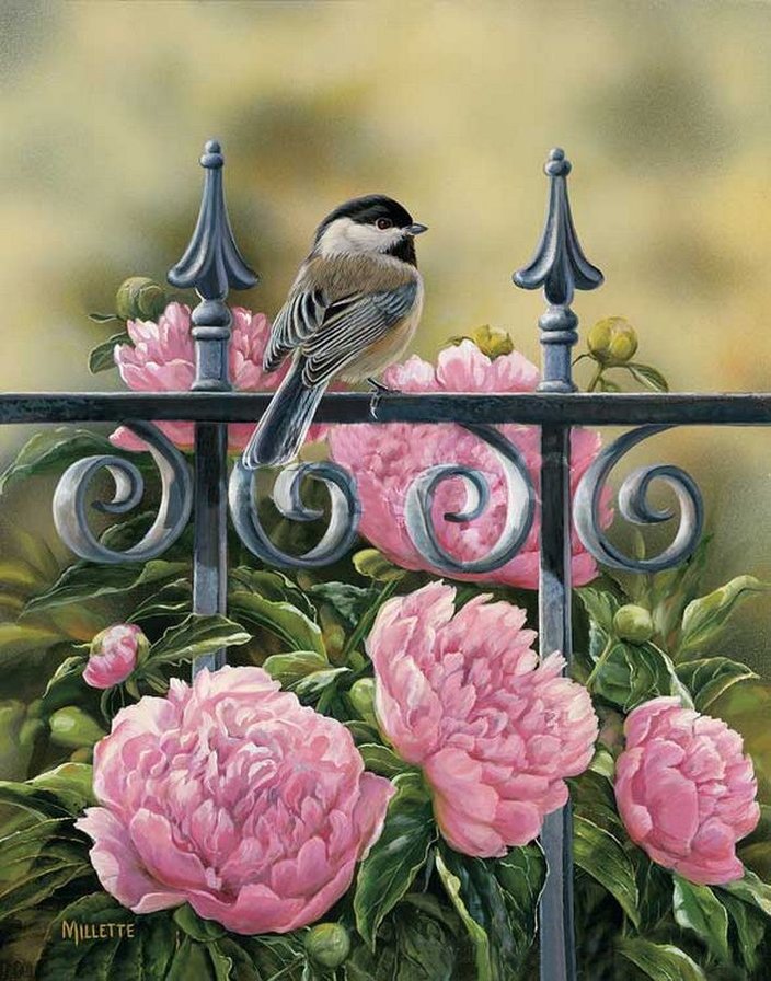 пионы - оригинал