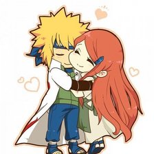 Схема вышивки «Кушина и Минато»