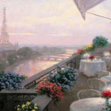 Вечер в Париже