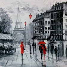 Схема вышивки «Прогулка»