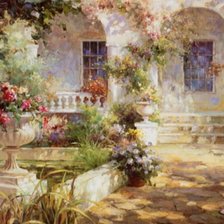 Схема вышивки «Летом»