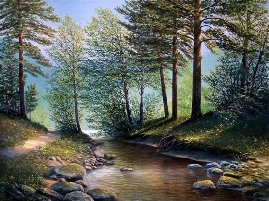 речка-реченька - оригинал