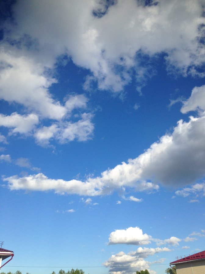 Небо - небо, облака - оригинал