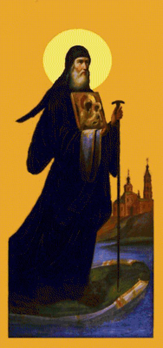 святитель Василий Рязанский 47*100 - икона - предпросмотр