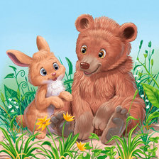 Схема вышивки «Друзья»