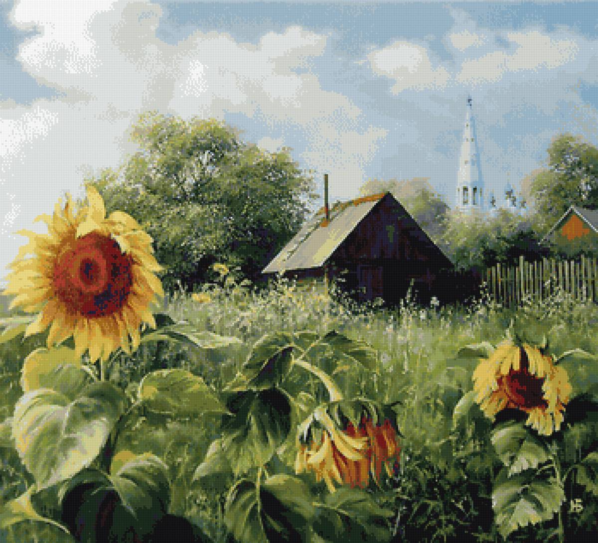 летом в деревне - предпросмотр