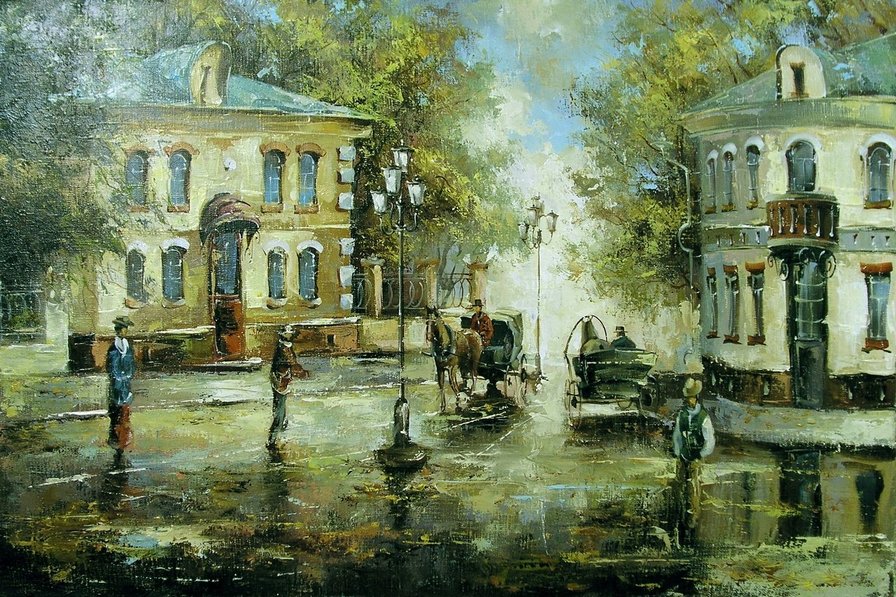 городской пейзаж 2 - город, пейзаж - оригинал