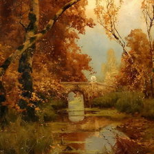 Схема вышивки «осень»