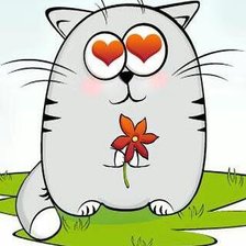 Схема вышивки «Влюблённость»