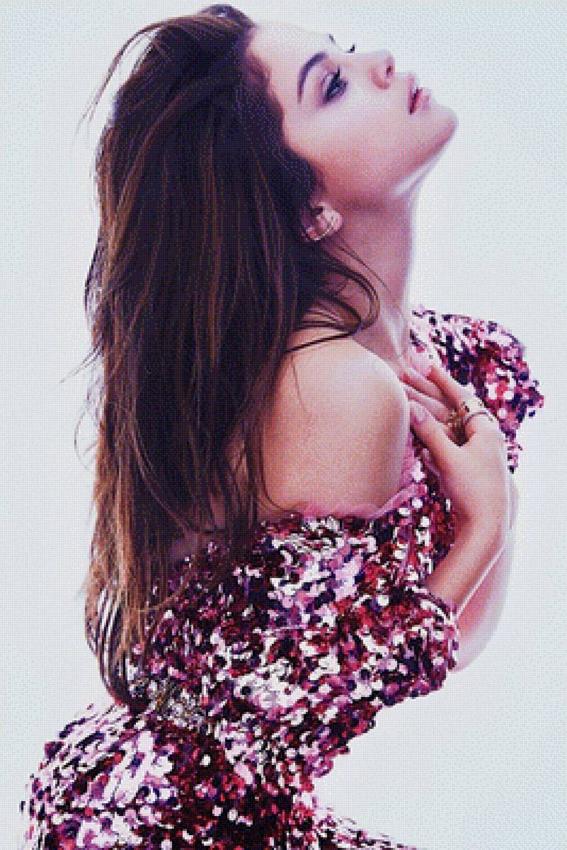 Селена Гомез - фотосессия, брюнетка, кока кола, америка, селена гомез, певица - предпросмотр