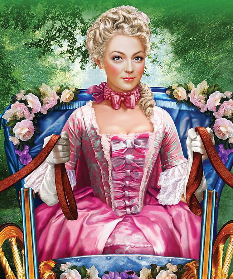 Мадам де Помпадур - дама, портрет, женщина, красота, образ - оригинал