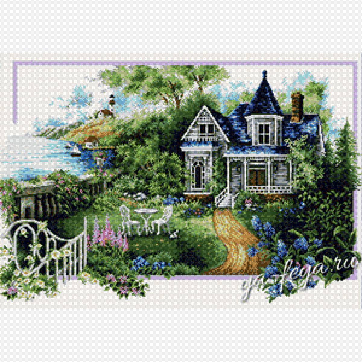 домик на море - предпросмотр