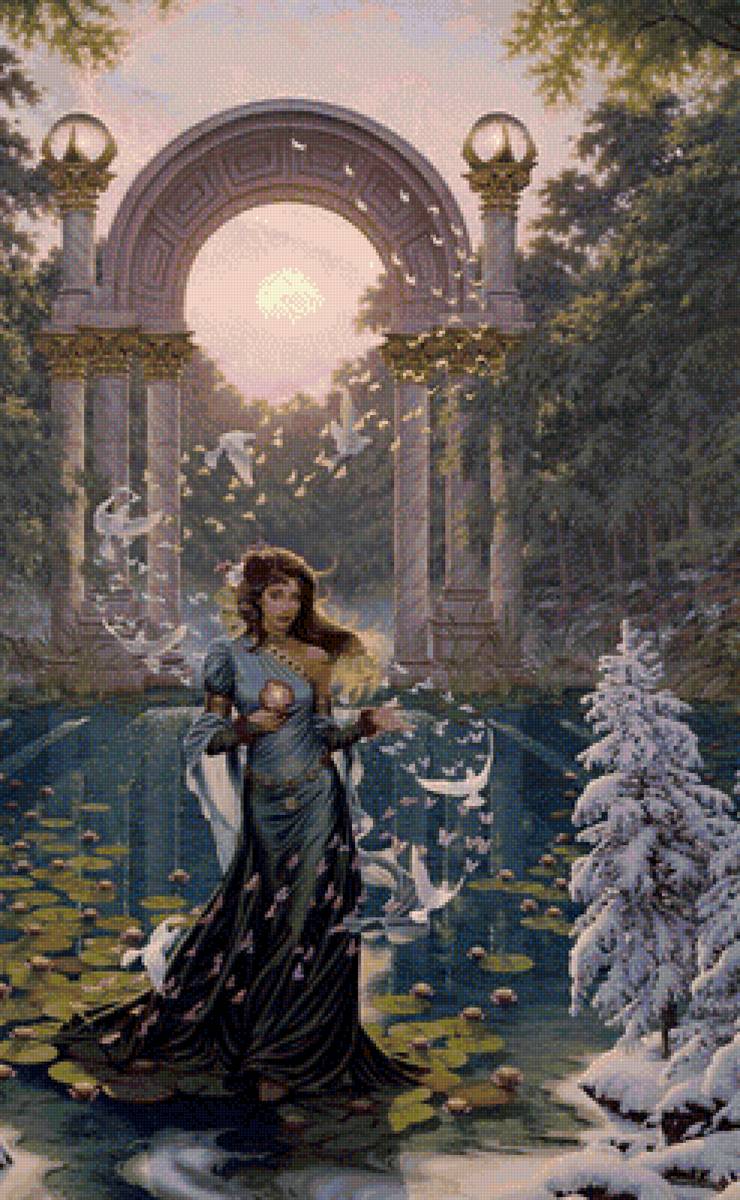 идущая по воде - предпросмотр