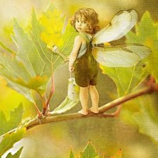 Схема вышивки «Podzimní natěrač»