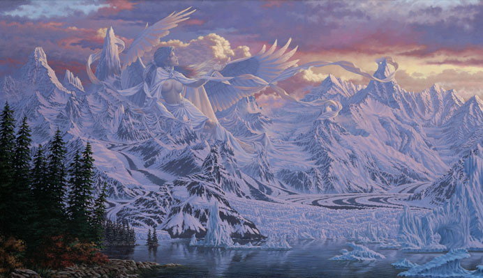 ангел снежных гор - оригинал