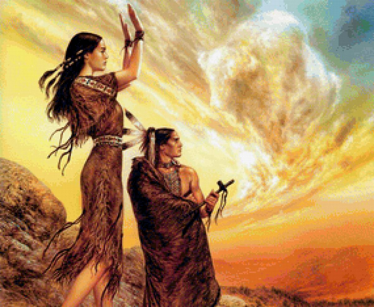 №1519433 - индейцы - предпросмотр