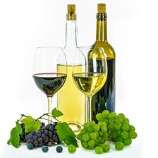 Схема вышивки «вино»