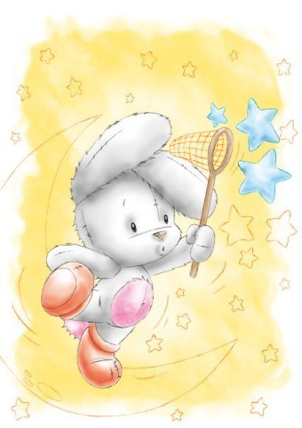 Зайка и сачок - оригинал