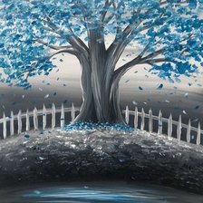 Схема вышивки «small bridge»