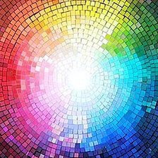 Схема вышивки «Спектр цветов»