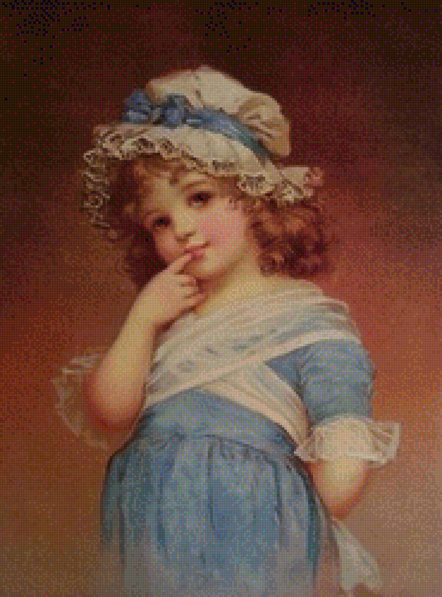 Девочка - дети, картины, люди - предпросмотр