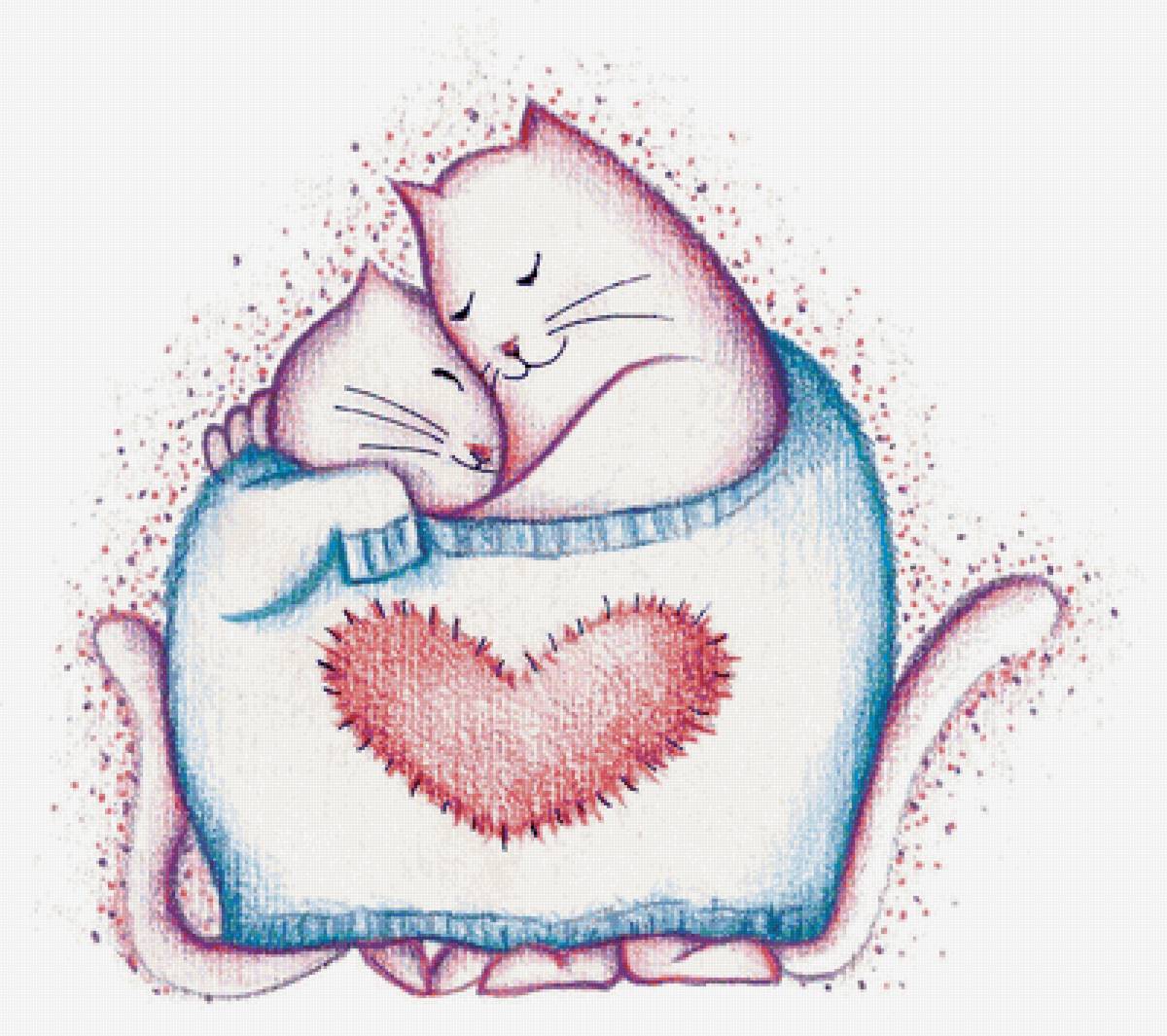 Лове кот. Котик с сердцем. Котик с сердечком. Картинки с котиками и сердечками. Милые рисунки.