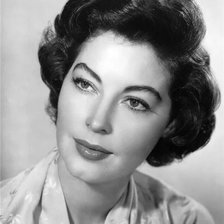 Схема вышивки «Ава Гарднер»