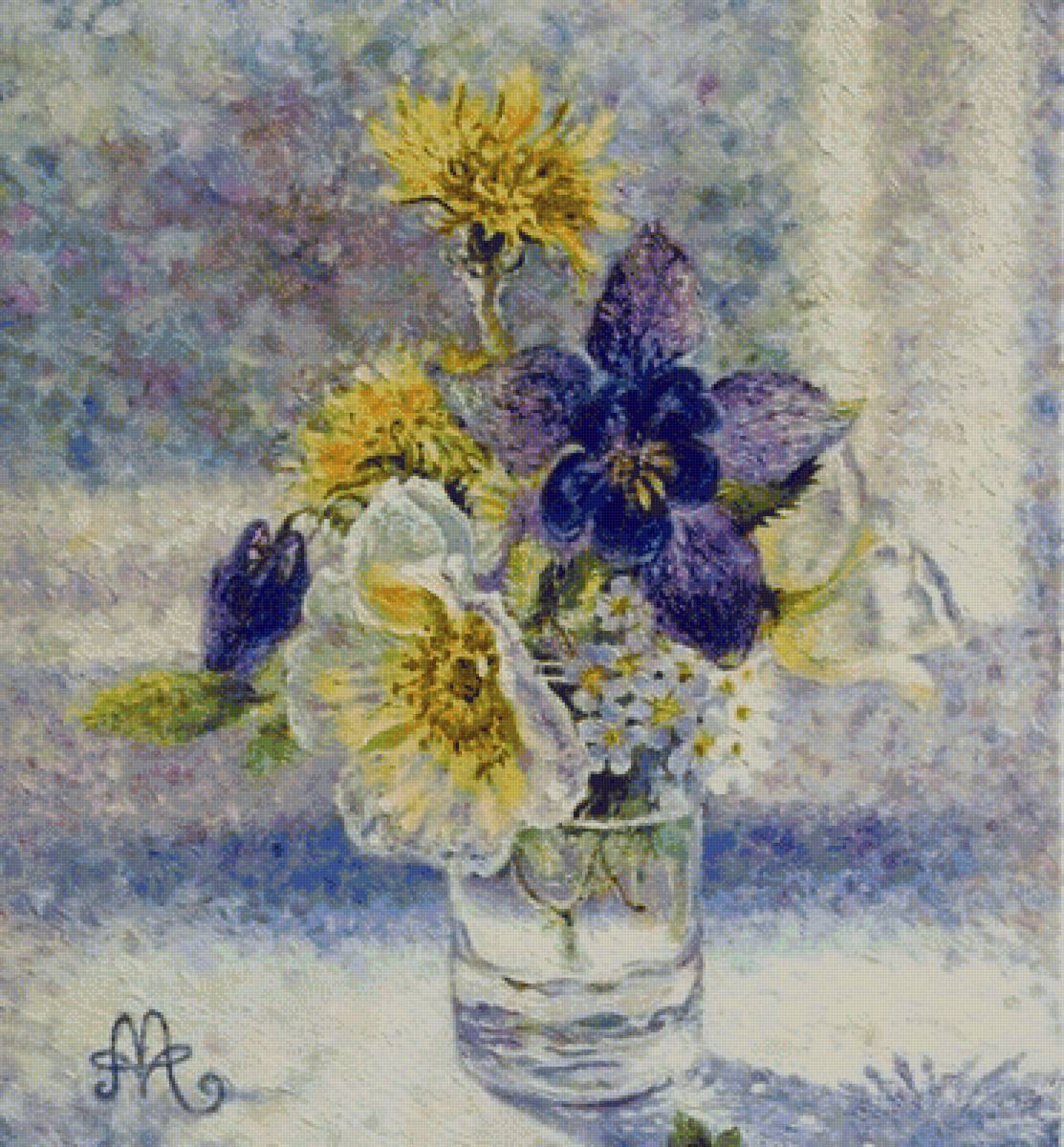 Букет шиповника - цветы, букет - предпросмотр