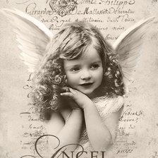 Схема вышивки «Andílek1»