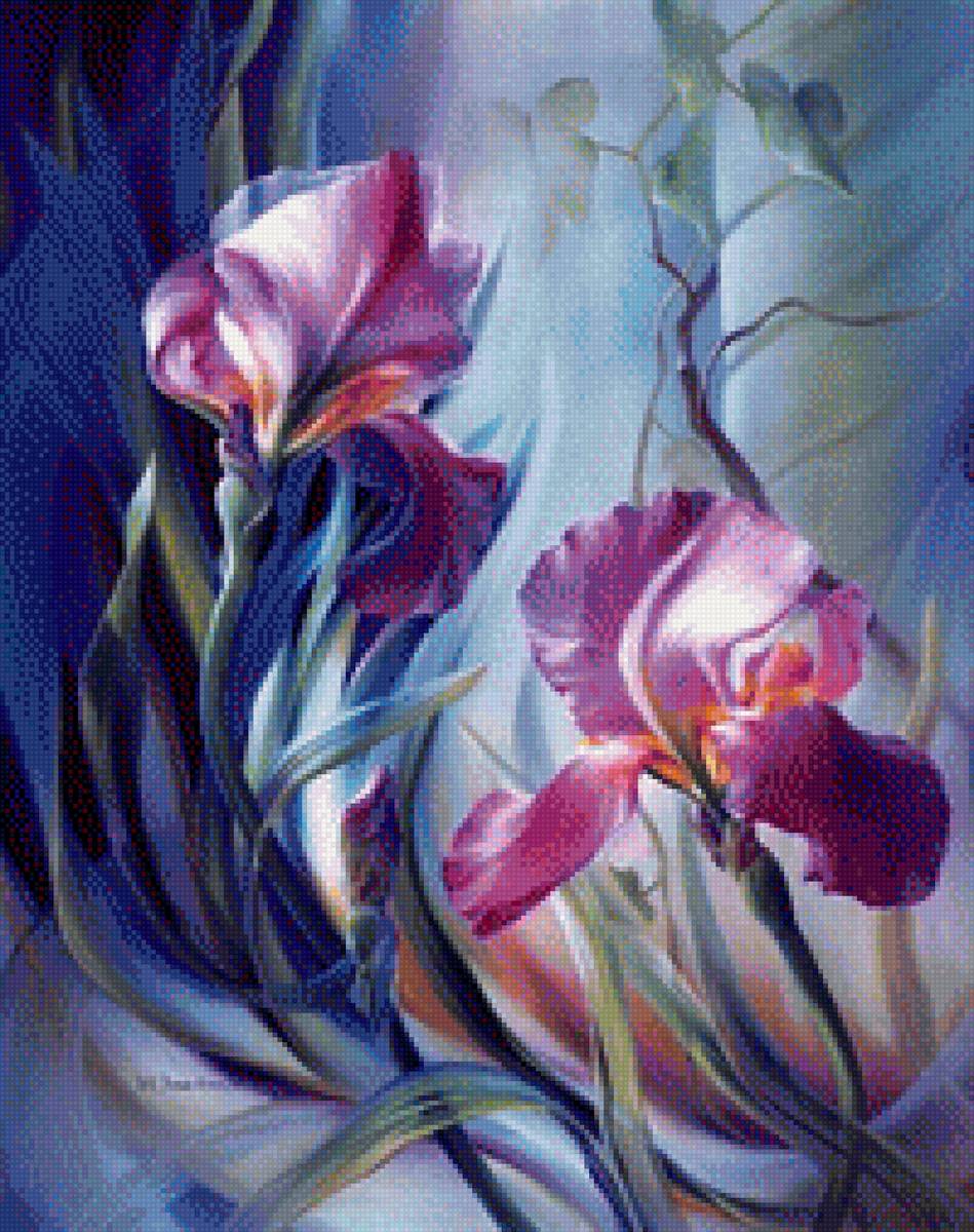 ИРИСЫ - ирисы - предпросмотр