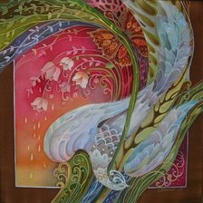 Схема вышивки «птица»