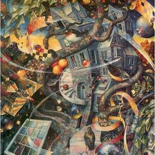 Схема вышивки «осень»