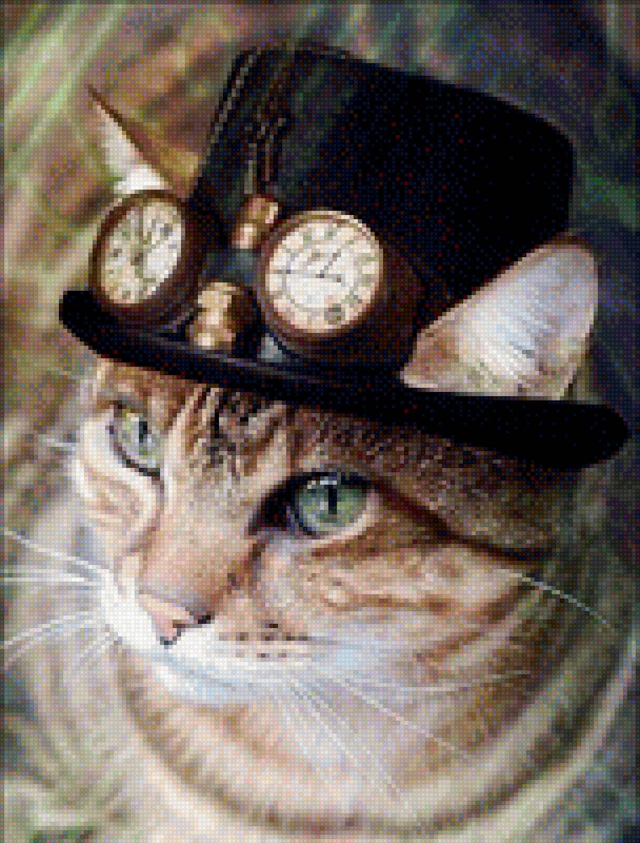 кот в шляпе - предпросмотр