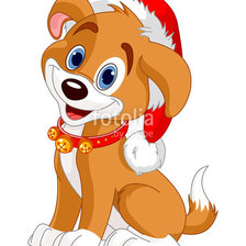 Схема вышивки «Собака»