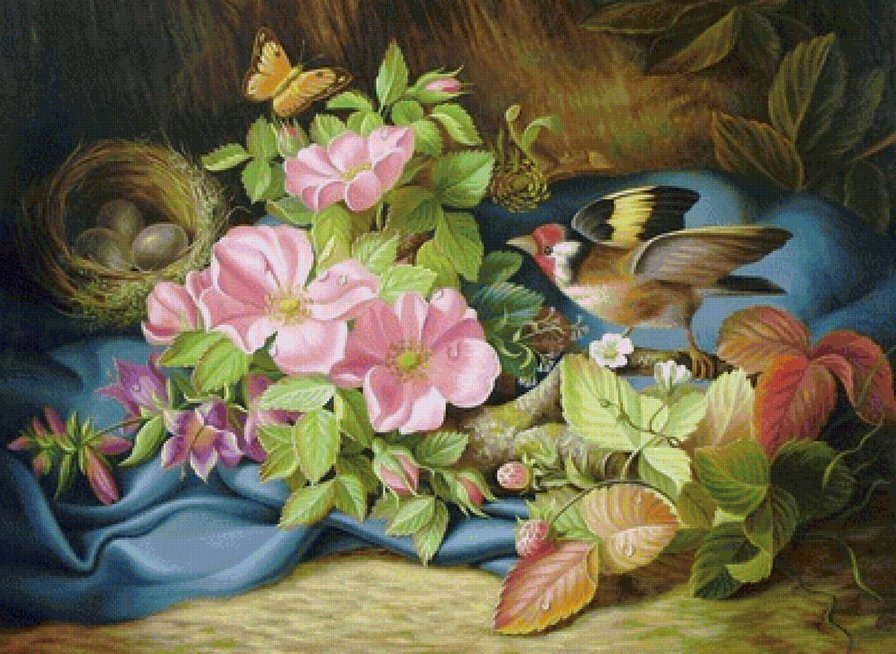 Около гнезда - оригинал