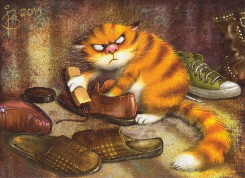 Грозный кот - оригинал