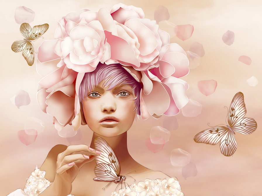 В розовом цвете - оригинал