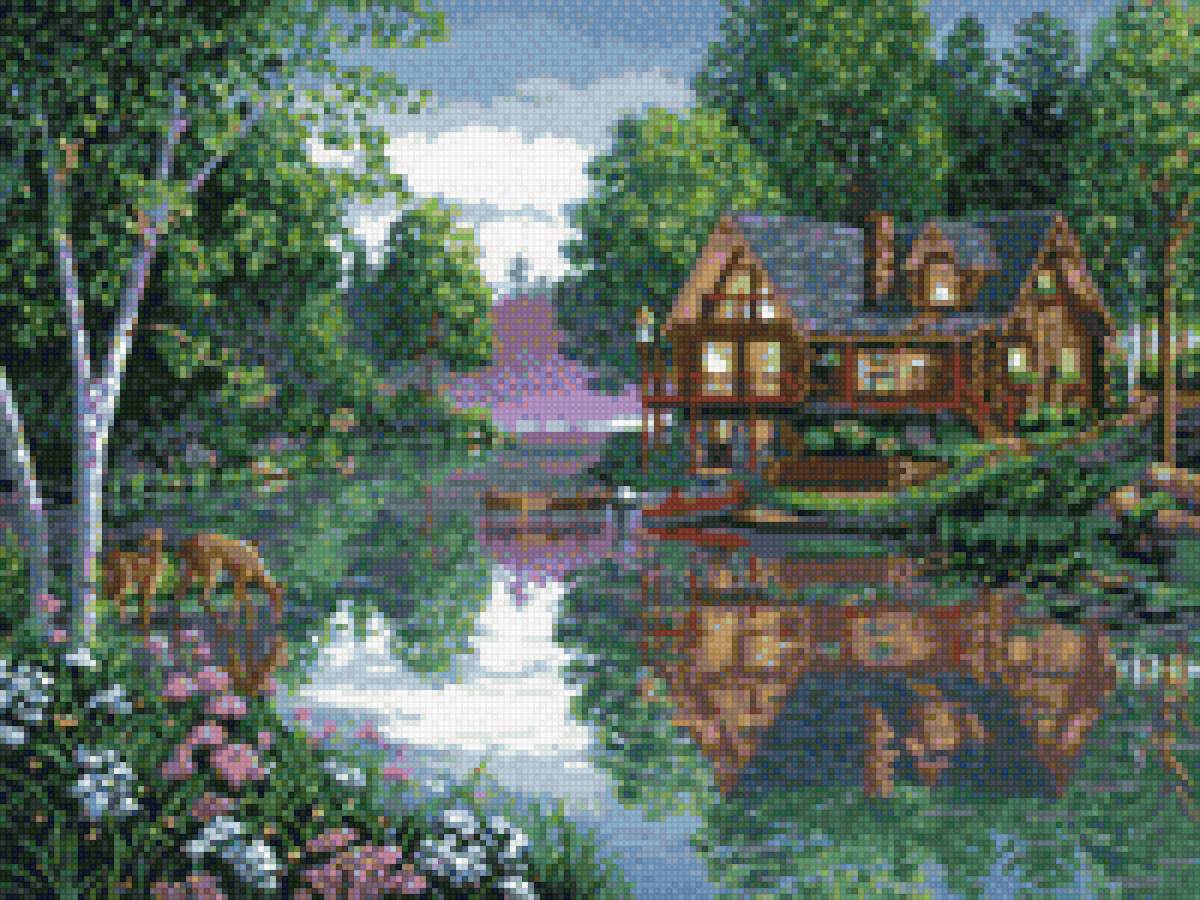 дом у воды - предпросмотр