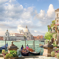 Оригинал схемы вышивки «Венеция» (№1528498)