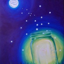 Схема вышивки «lighting jar»