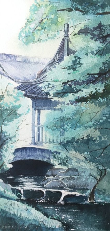 chinese garden - оригинал