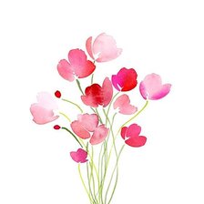 Схема вышивки «heart flowers»