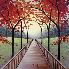 Схема вышивки «alley-shmalley»