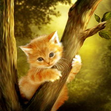 Схема вышивки «Рыженький»