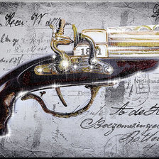 Схема вышивки «Оружие»