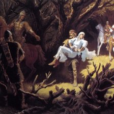 Схема вышивки «похищение»